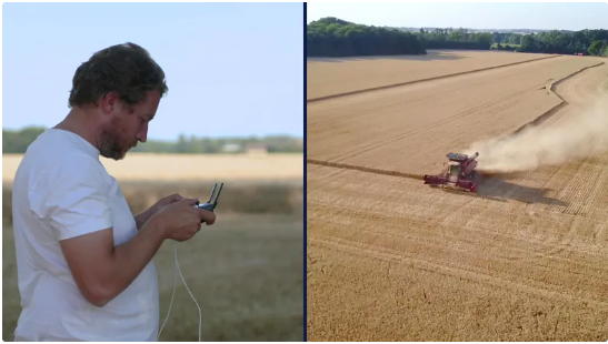 L'avenir, une agriculture connectée ? • © La Clairière Ouest