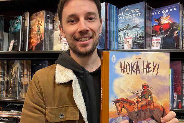 Hoka Hey!, l’auteur nantais Neyef à la conquête de l’Ouest